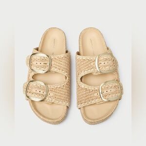 Loeffler Randall Theo Raffia Sandalls | Size 7